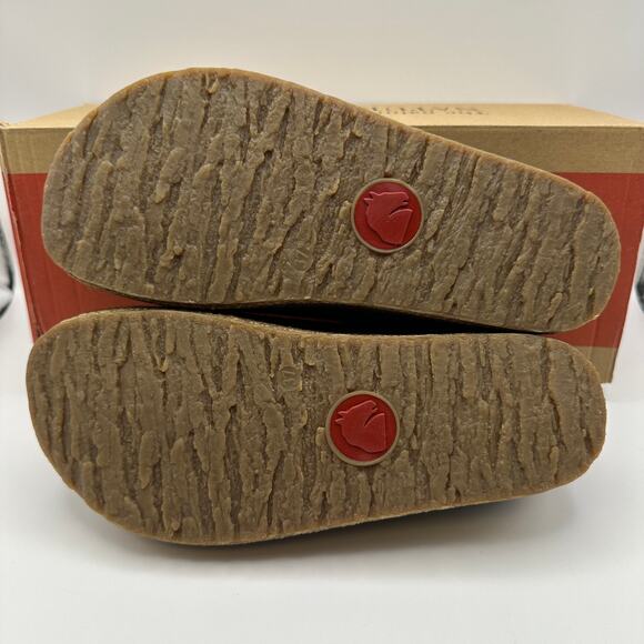 HAFLINGER Women's 37 Olive Green Wool Clog Made in Bosnia - Picture 4 of 7